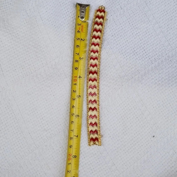 Vintage  Vendome enamel expansion bracelet‎ - Picture 6 of 8